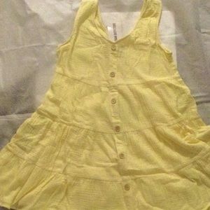 Urban Outfitters Lumiere Yellow Dress